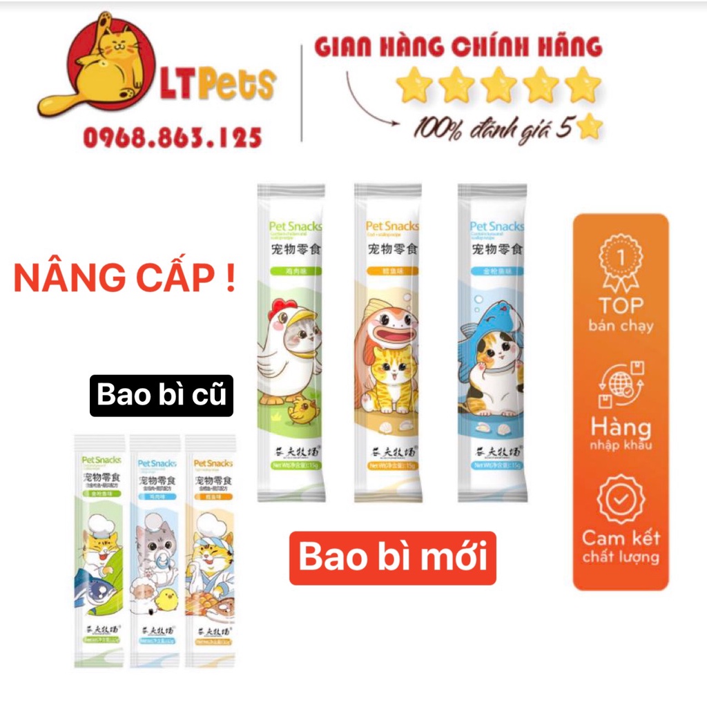 Súp thưởng cho mèo cưng MEOW CHEF gói 15g