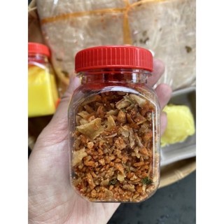 Lẻ 80g muối tép hành phi ăn kem bánh tráng 12k