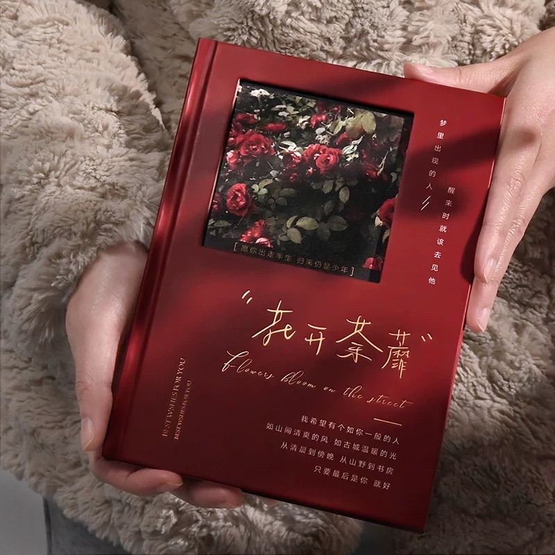 (4 MÀU) SỔ GHI CHÉP BÌA CỨNG 192 TRANG PHONG CÁCH RETRO VINTAGE