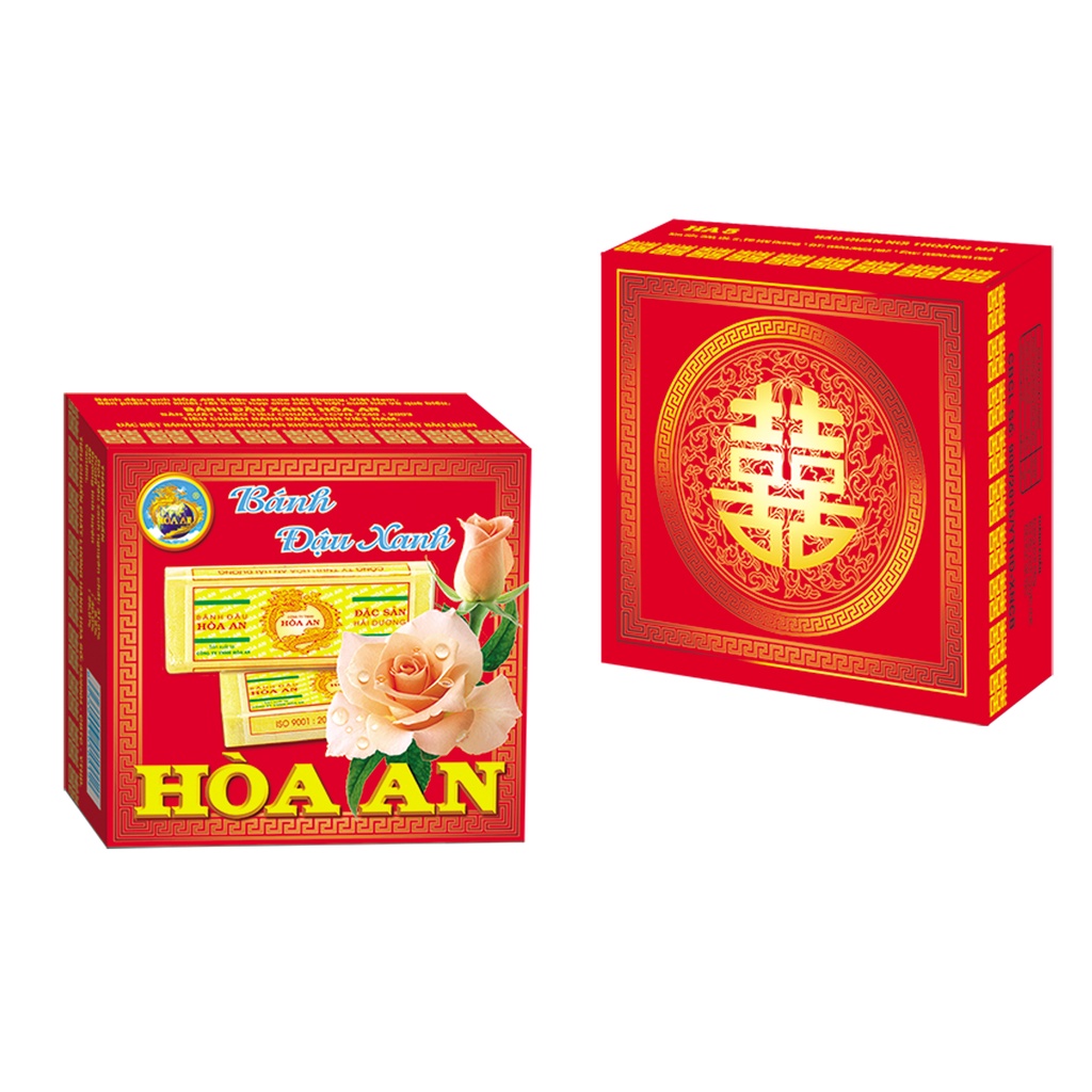 Bánh đậu xanh Hòa an 100g nhỏ xinh