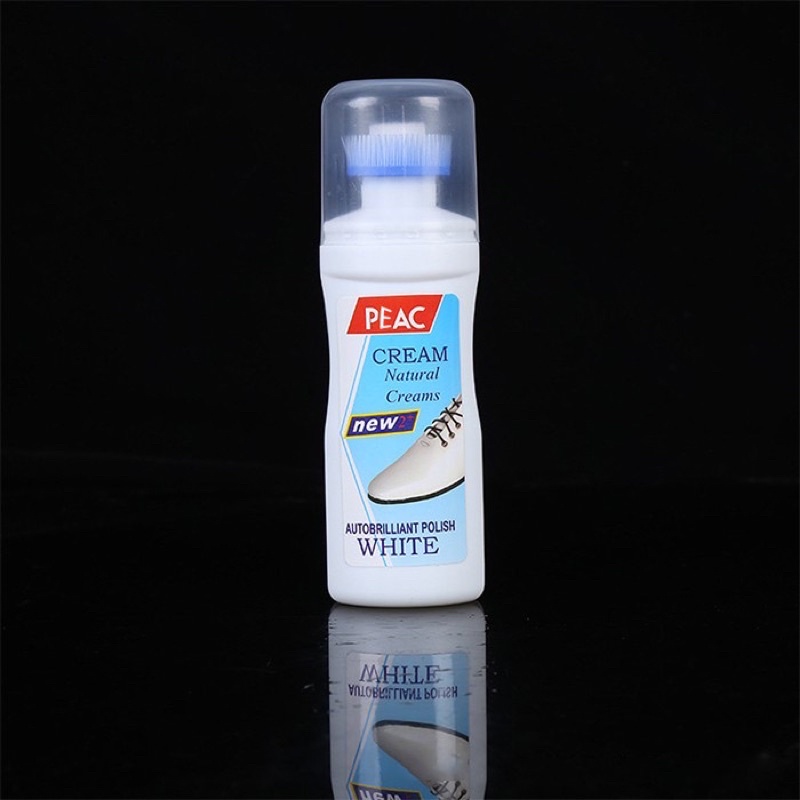 Chai nước tẩy rửa toàn bộ các loại giày - Chai đầu cọ tẩy trắng giày dép - Dung dịch làm sạch vết bẩn