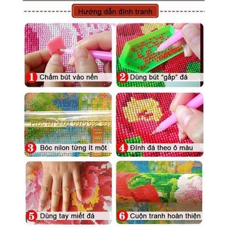 Tranh Đính Đá Mã Đáo Thành Công