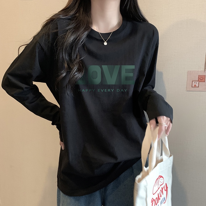 NRVP Áo Thun Nữ Dài Tay Thời Trang Hàn Quốc 2023