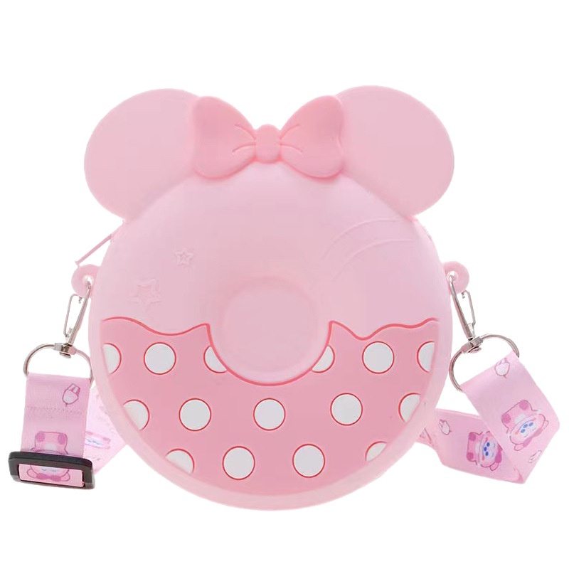 Ví Silicon Đựng Tiền Xu Hình Chuột Mickey Minnie Đáng Yêu Cho Bé