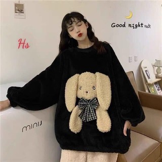 Bộ áo lông hình thỏ