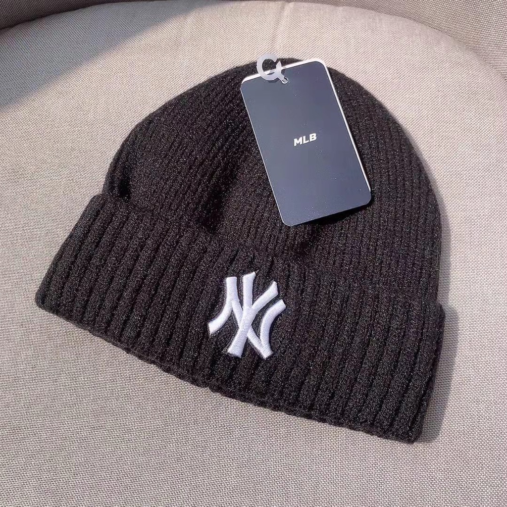 Mũ Len Beanie Nữ Nam Cotton Mềm Dệt Kim Phong Cách Hàn Quốc Dành Cho