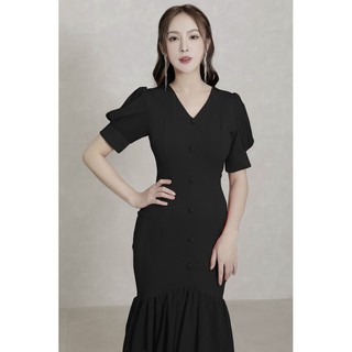 ĐẦM BODY ĐUÔI CÁ HÀNG THIẾT KẾ - YB221015