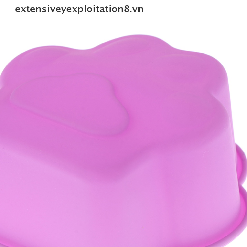 Khuôn Silicon Làm Bánh Hình Móng Vuốt Mèo 3 "8CM DIY