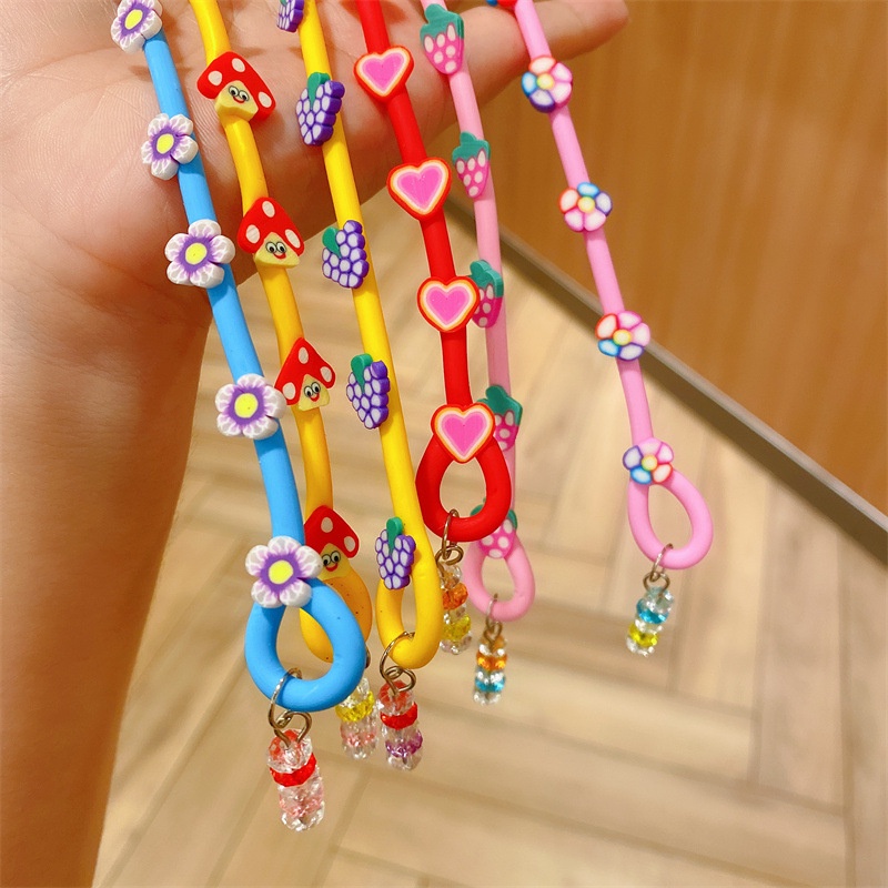 Phụ kiện dây quấn tóc thời trang siêu cute cho bé gái