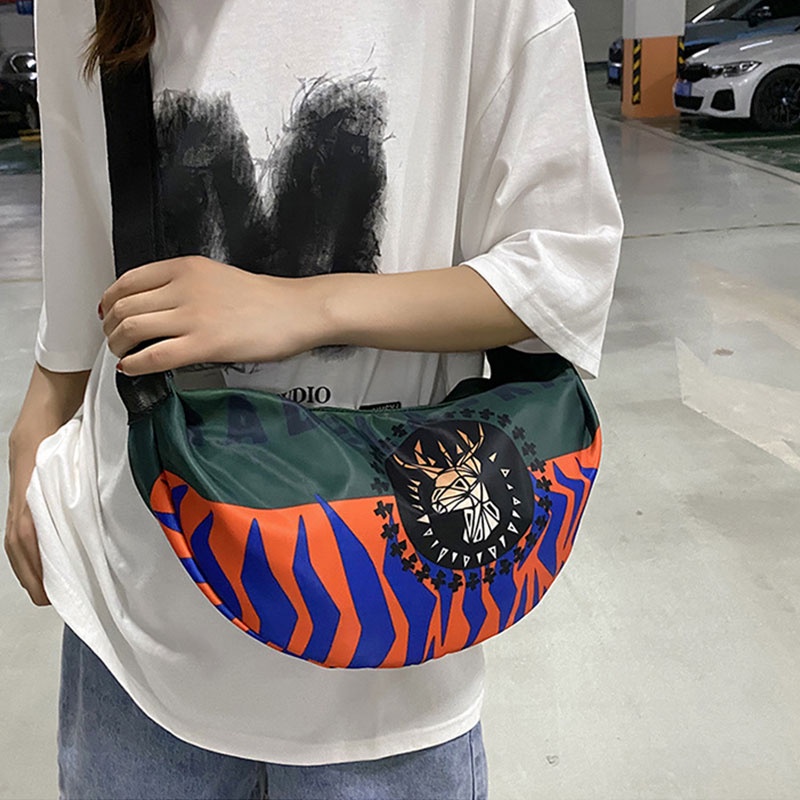 Túi Đeo Chéo Một Bên Vai Thời Trang Hàn Quốc Chống Nước Dành Cho Học Sinh