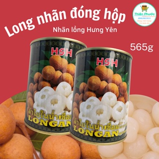 Long nhãn đóng hộp HSH 565g - date xa 2025- mua 2 giảm 4