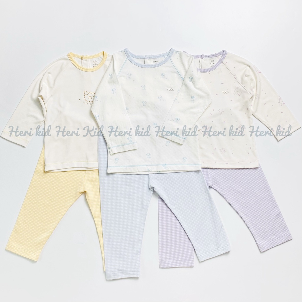 Nous- Bộ dài tay cho bé 6 tháng đến 3 tuổi