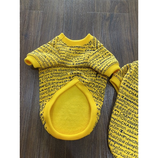 Áo Nỉ Champion cho chó mèo