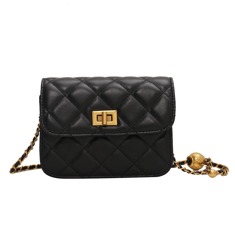 Túi Đeo Chéo Dây Xích Hình Thoi Nhỏ Thời Trang Cho Nữ