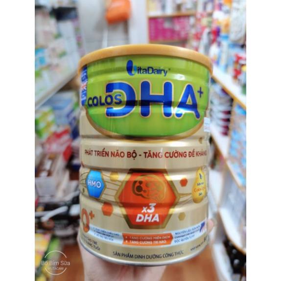 [Quét mã tích xu] Sữa Bột Colos DHA  0+ lon 800gr
