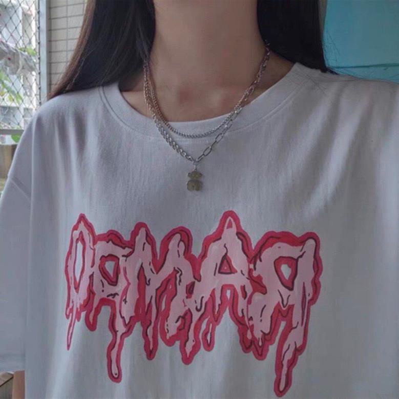 COMBO 8 khẩu trang vải poli dùng cho Áo thun tay lỡ RAMBO Unisex nam nữ - Phông Oversize form rộng màu TRẮNG