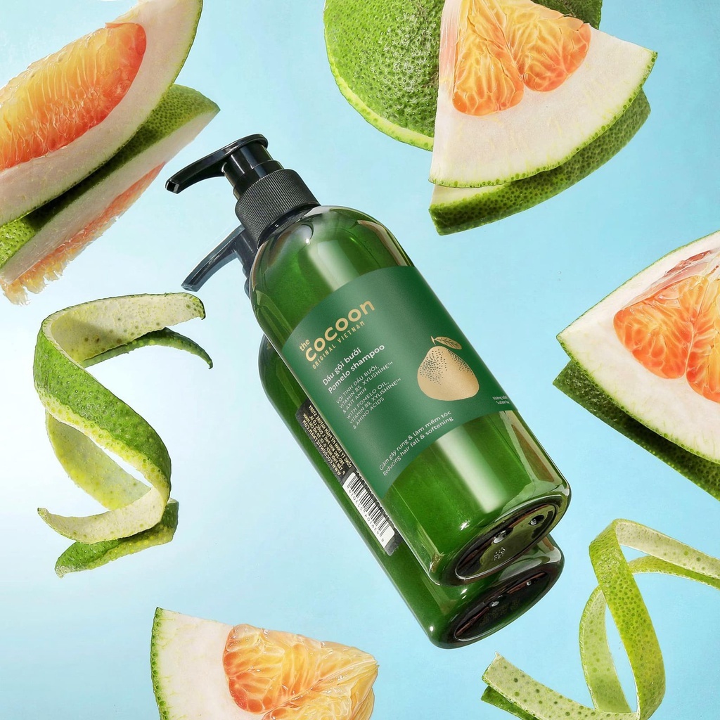 Dầu Gội Bưởi Pomelo Shampoo Cocoon 310ml