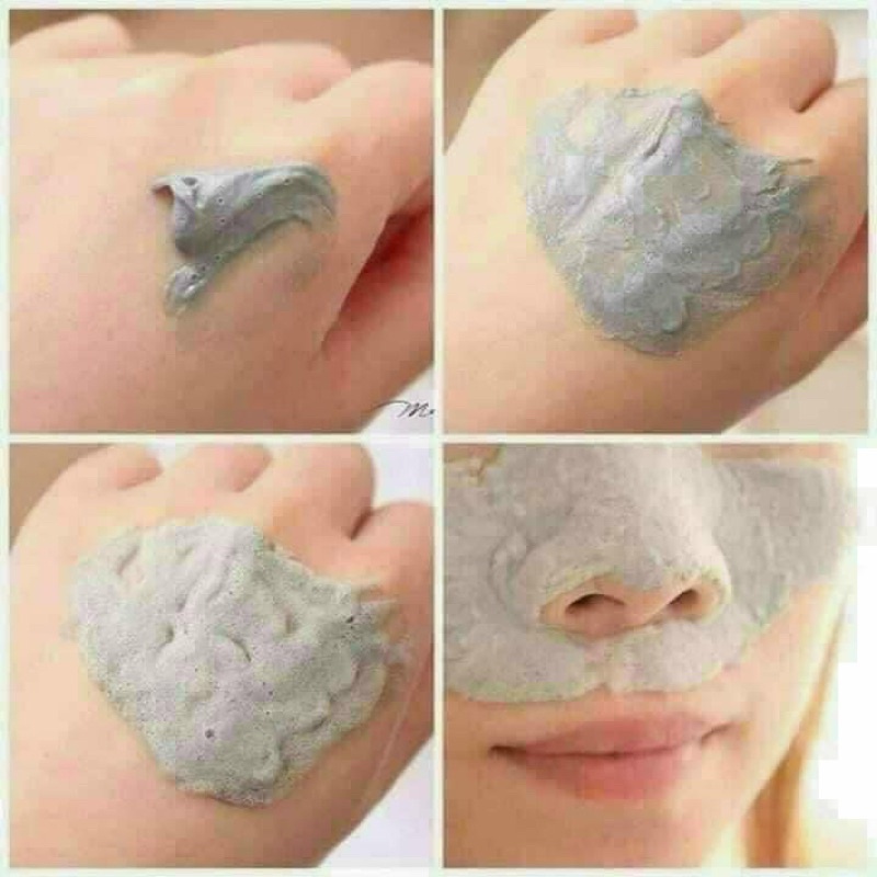 Mặt Nạ Thải Độc, Khử Chì Bì Heo Carbonated Bubble Clay Mask