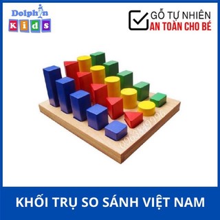 BẢNG KHỐI TRỤ HỌC ĐẾM VÀ SO SÁNH