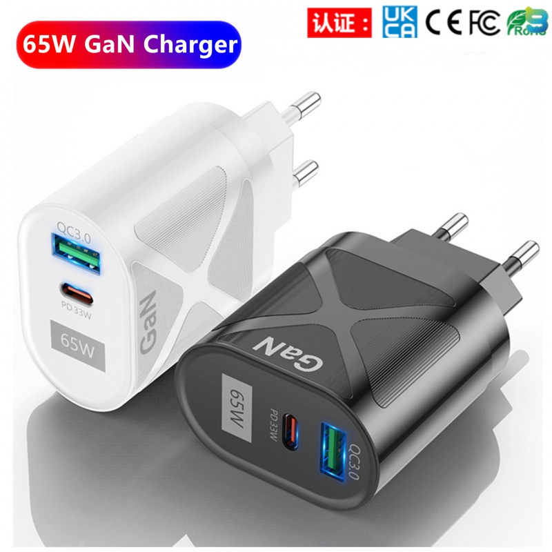 Cục Sạc Nhanh GaN GaN 65W TYPE-C Cho Điện Thoại / Máy Tính Bảng / Notebook