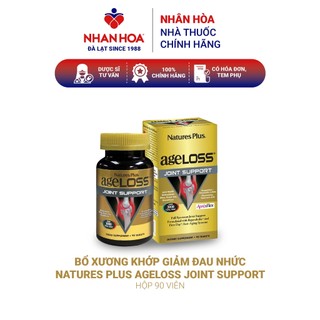 Bổ xương khớp giảm đau nhức Natures Plus Ageloss Joint Support hộp 90 viên