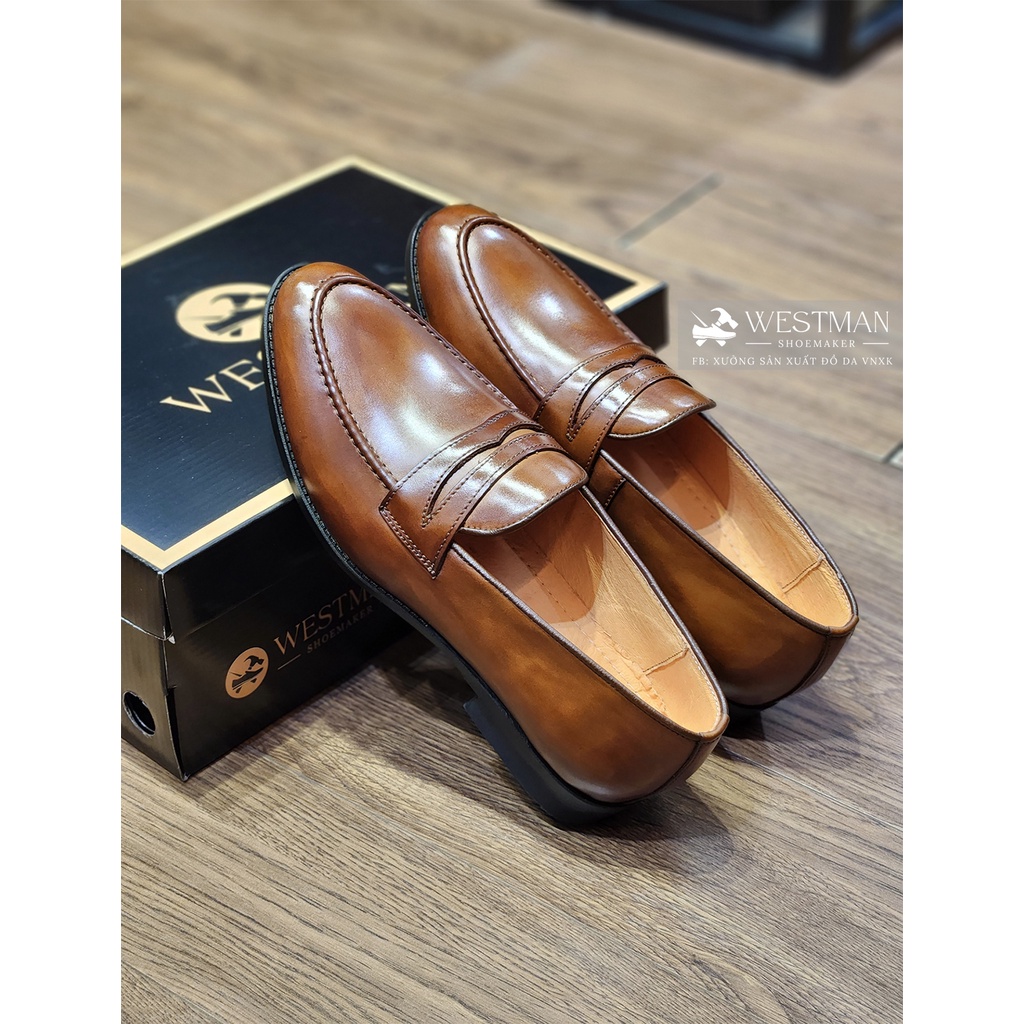 Giày Lười Loafer Da Thật Westman W0002 VB