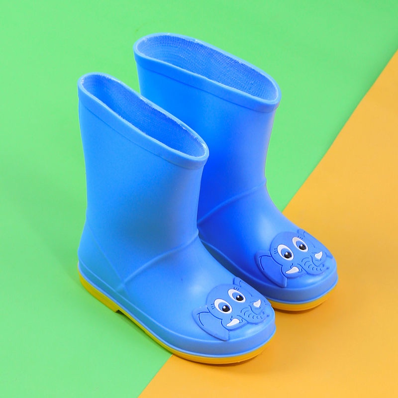 Ủng Đi Mưa Cổ Cao Chống Trượt Chống Thấm Nước Dành Cho Bé Trai Và Bé Gái