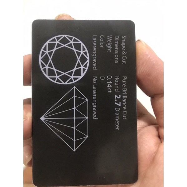 Đá đính răng MOISSANITE cao cấp