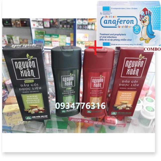Combo Chim cánh cụt Nga+ ✅ Dầu Gội Dược Liệu Nguyên Xuân 200ml