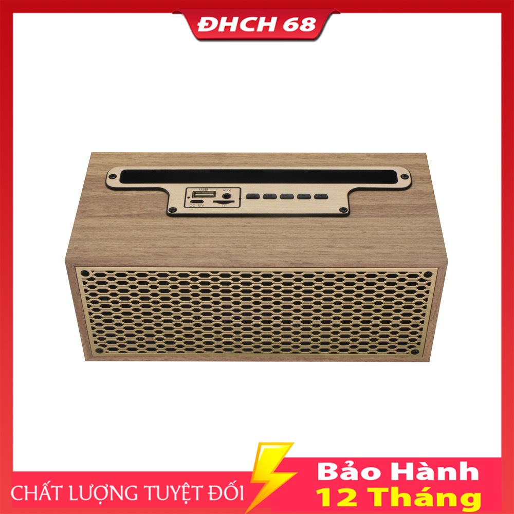 Loa bluetooth XM5 vỏ gỗ, thiết kế sang trọng, bass mạnh mẽ, nghe nhạc hay bảo hành 1 năm