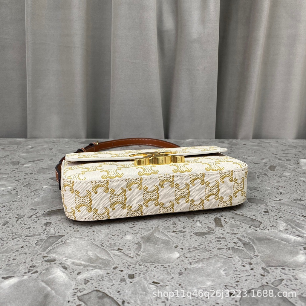 Túi Xách Đeo Vai Một Bên Vai Có Khóa Arc de Triomphe Cổ Điển Dành Cho Bạn Nữ