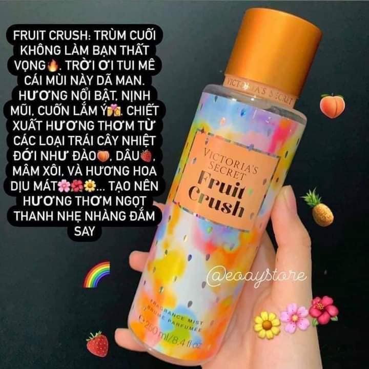 Xịt thơm toàn thân - Fruit Crush