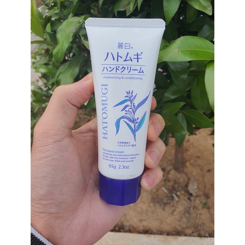 KEM DƯỠNG DA TAY HATOMUGI NHẬT BẢN MỀM MỊN 65G