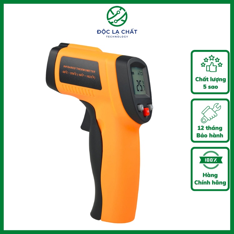 Thiết bị đo nhiệt độ có độ chính xác cao GM550