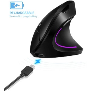 Chuột quang không dây 2.4ghz 4 dpi 800 / 1200 / 1600 / 2400 6 nút có thể sạc lại