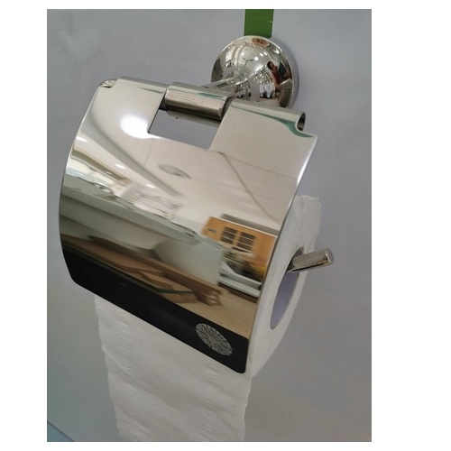 Lô đựng giấy vệ sinh  inox 304 bóng gương, thiết bị nhà tắm chống bắn nước