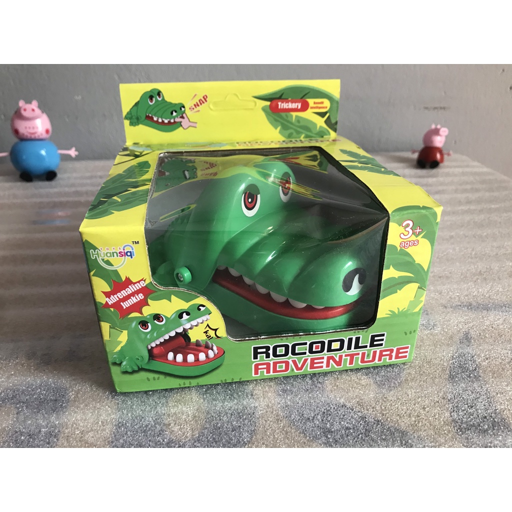 Đồ chơi Cá Sấu cắn tay cho bé - Khám răng Cá Sấu [Loại Lớn]