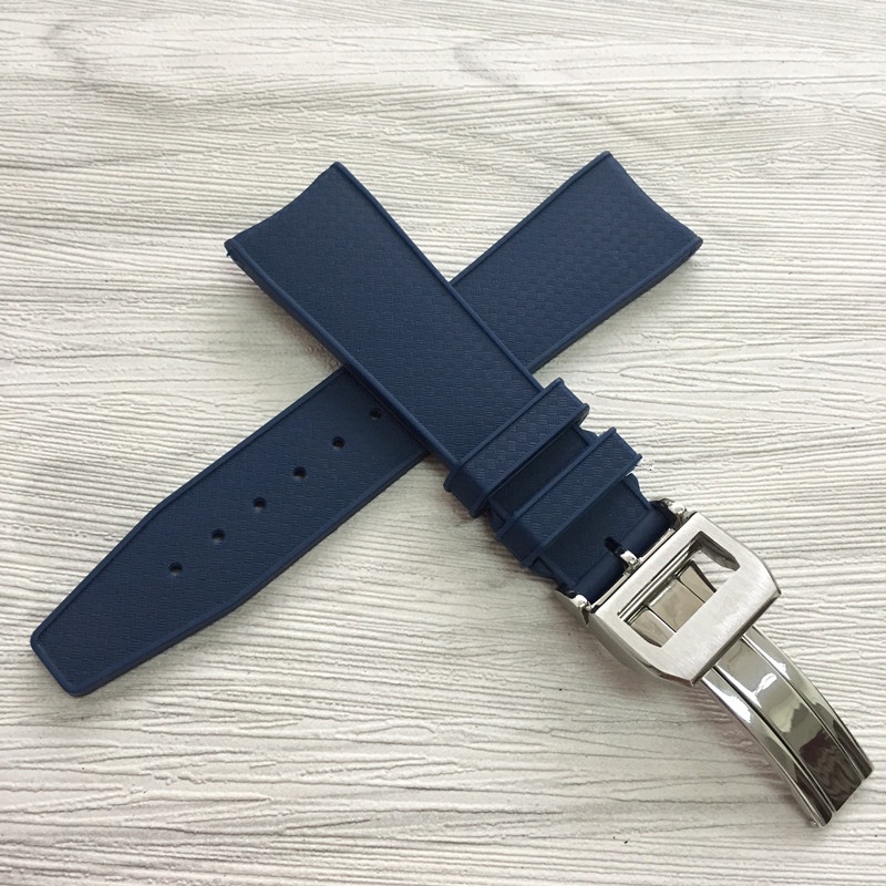 Dây Đeo Cao Su Silicone Tự Nhiên Phù Hợp Cho Đồng Hồ Thông Minh IWC IWC323101Phụ Kiện 22mm