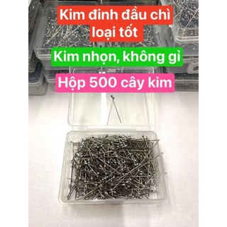 Kim đinh đầu chì không gỉ sắt, 1 hộp 500 cây giá rẻ 40k