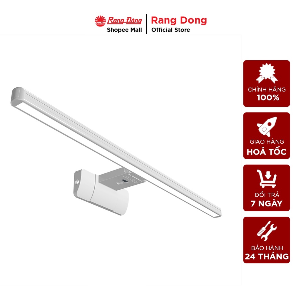 Đèn LED chiếu gương cảm biến chuyển động công suất 8W Rạng Đông - Model: G04.PIR 8W