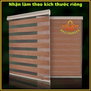 Rèm cầu vồng màu nâu cản sáng, rèm cuốn cửa sổ cản sáng 95%