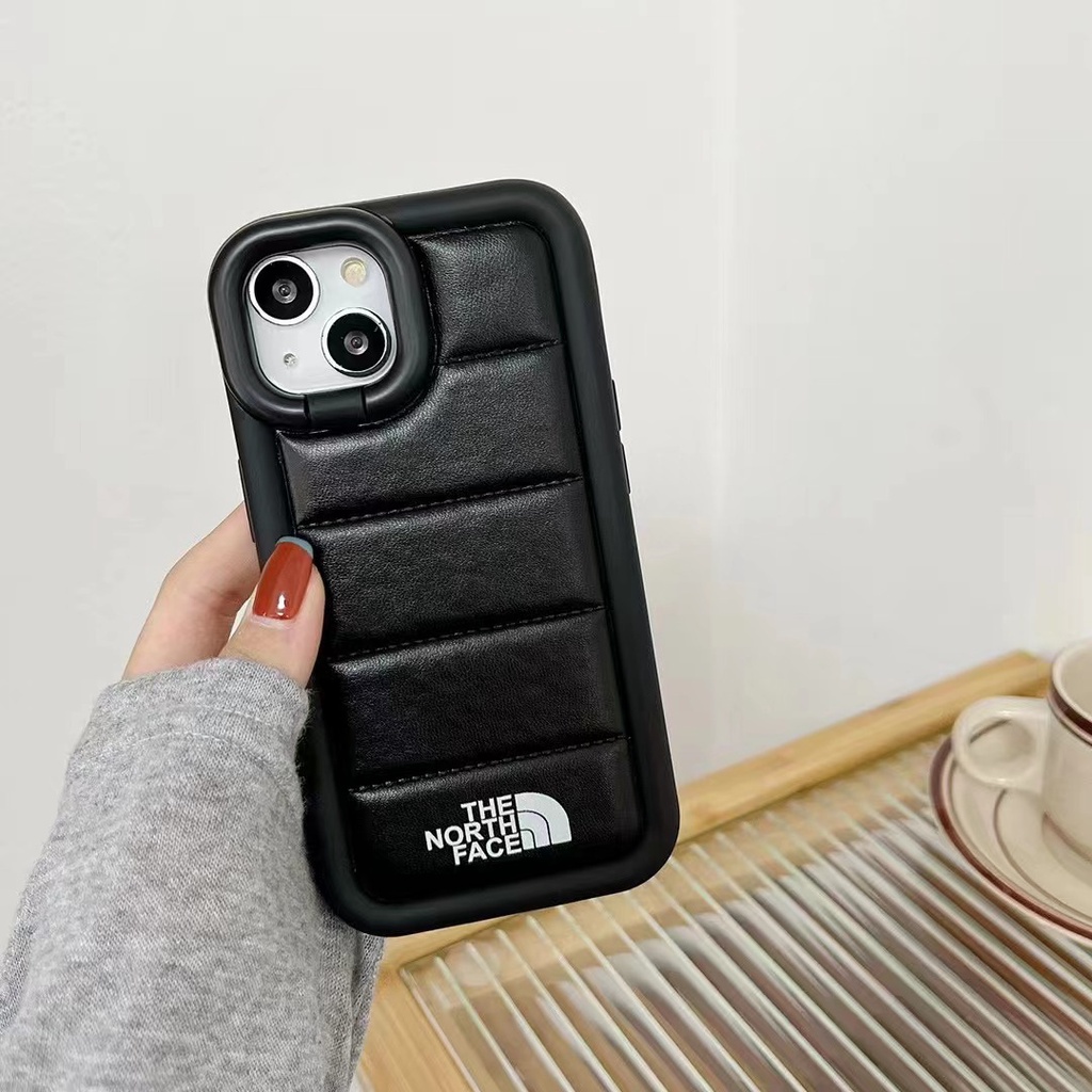 THE NORTH FACE Ốp Điện Thoại Mềm Có Giá Đỡ Cho iphone 14 14pro 14promax 13 13promax 13pro 12 12promax 12pro 11 11promax