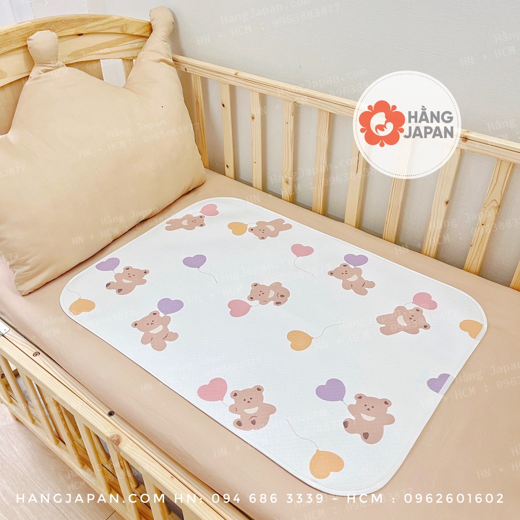 Lót chống thấm mẫu mới 50*70cm họa tiết ngẫu nhiên