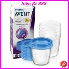 ⚡️ Cốc trữ sữa AVENT 180ml (hộp 5 chiếc)