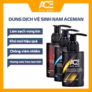 Dung dịch vệ sinh nam aceman 100ml hương nước hoa cao cấp - ảnh sản phẩm 2