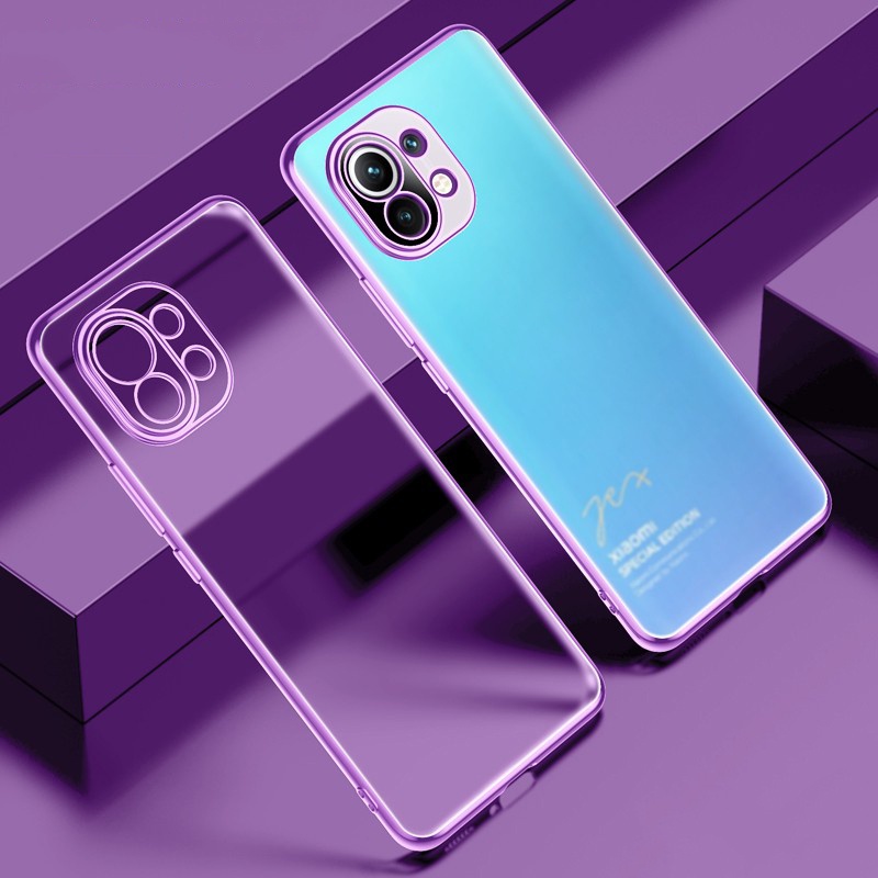 Ốp Điện Thoại Silicon Mạ Điện Sang Trọng Cho Redmi 12 4G Note 12 12S 11S 11 10 9 Pro 11S 10S 9S