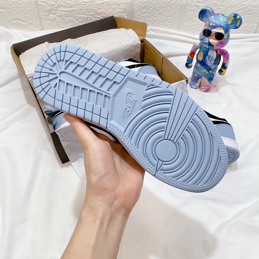 Giày Thể Thao Nam Nữ Ngô Thắng JD Thấp Navy Trắng Xanh