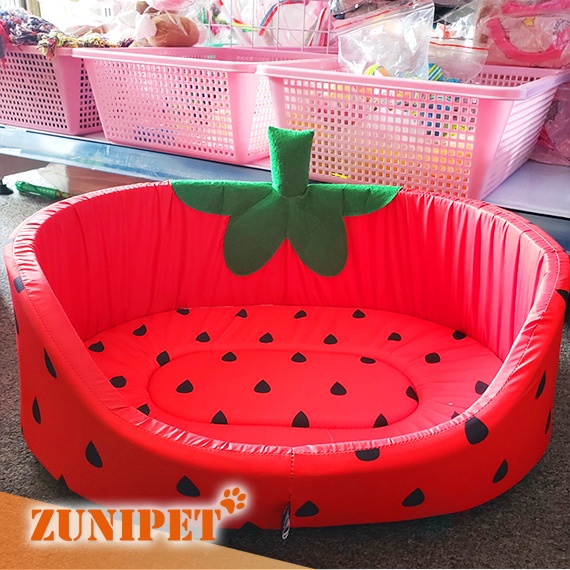Ổ nằm nệm nằm hình trái cây xinh xắn cho chó mèo