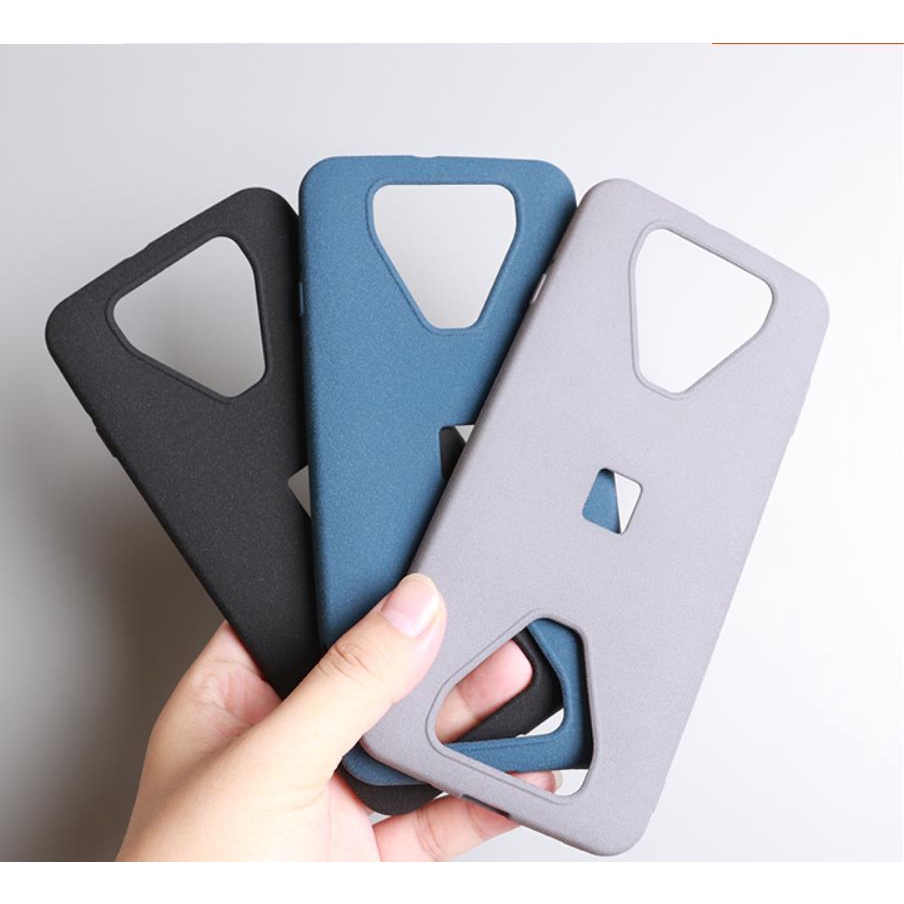 Ốp Điện Thoại Mềm Mặt Nhám Màu Trơn Chống Dấu Vân Tay Cho Xiaomi Mi Black Shark 4 4S 5 5RS Pro