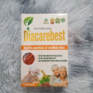 Viên uống đường huyết BÁCH ĐƯỜNG KHANG DIACAREBEST - Giúp giảm đường huyết